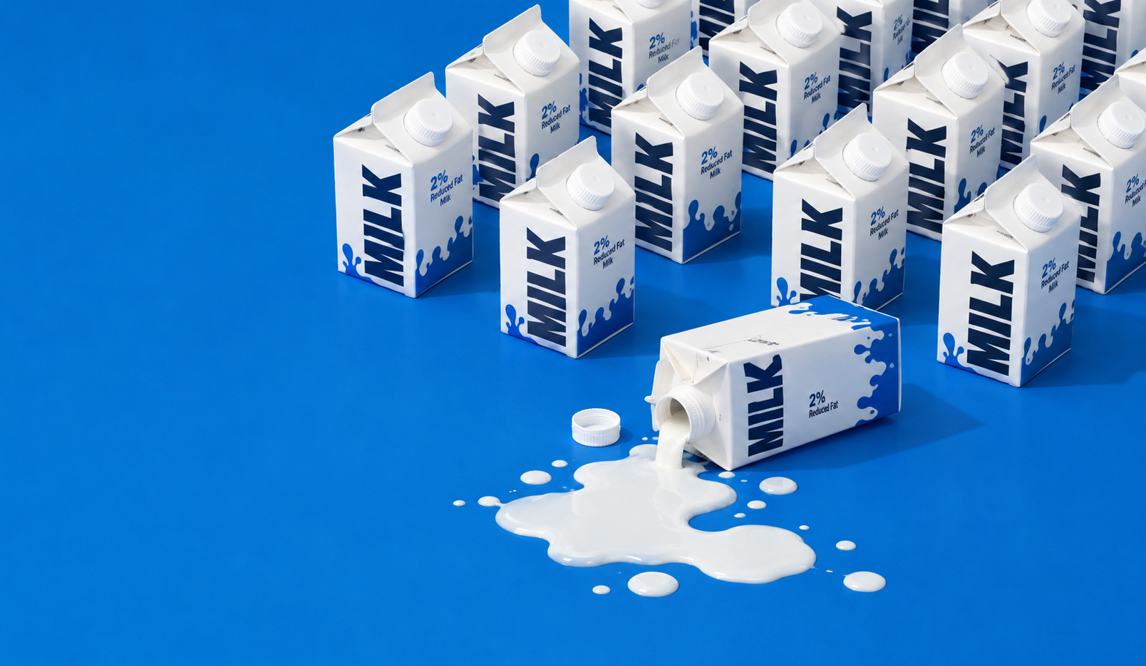 Spilt Milk on Aisle 7